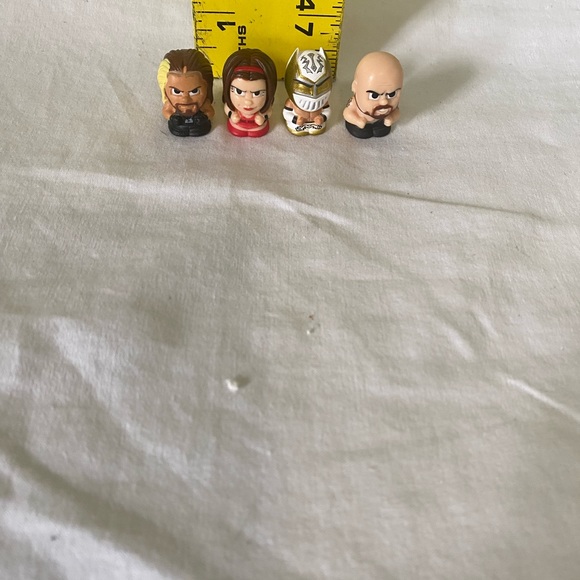 WWE Teenymates Seth Rollins Big Show Rey Mysterio Brie Bella Lot Of 4 Wrestling - Picture 10 of 11